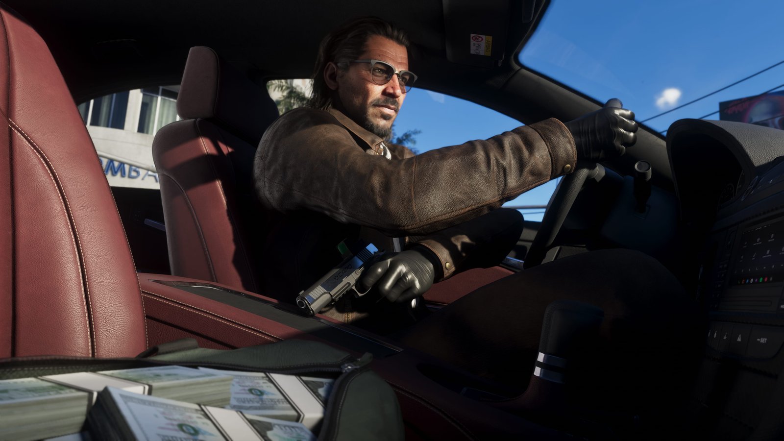 machine learning Raul drives a car in Grand Theft Auto 6.