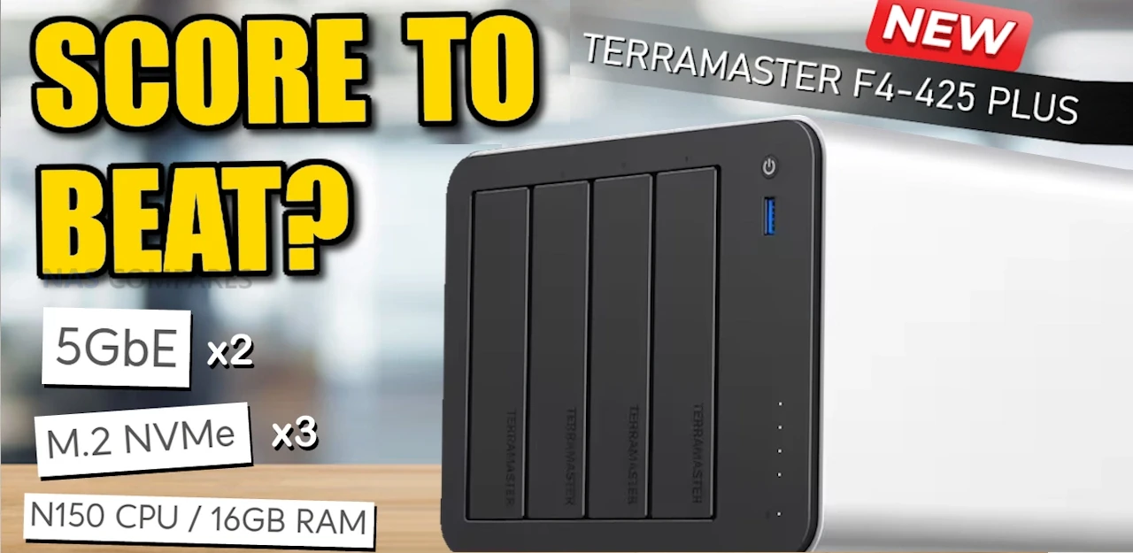 Terramaster F2-425: 2025's Top Compact Home NAS Solution